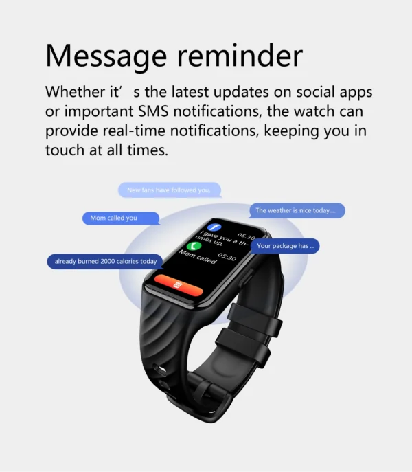 BLACKVIEW R10 * MONTRE CONNECTEE 1.47'' 300 mAh *Black