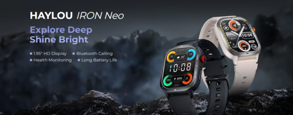 MONTRE HAYLOU SOLAR NEO BLACK