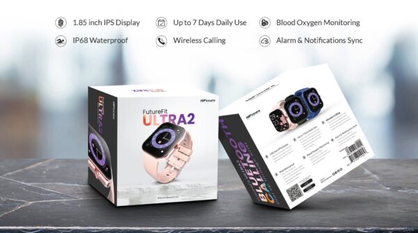 MONTRE Connectée HiFuture Future Ultra 2 Pro 1,78smartwatch Silver