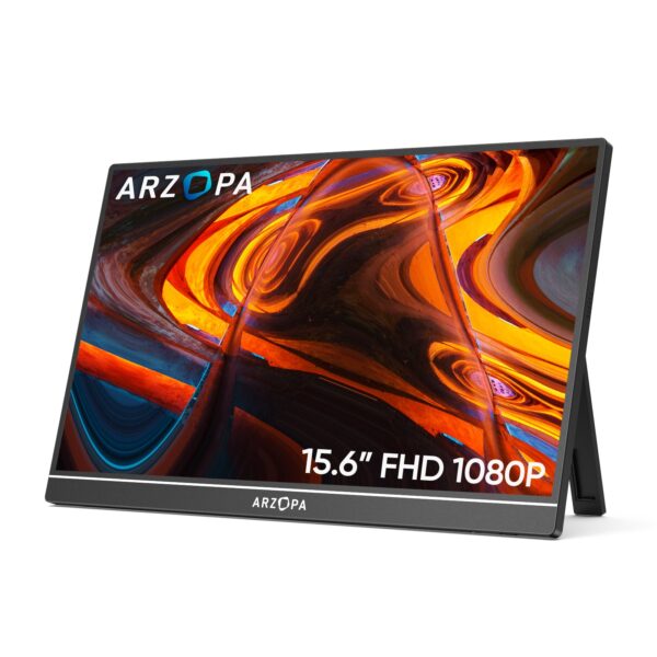 IPS 14,0 * ARZOPA A1S Portable FHD ALU HDMI/USB-C * Gris