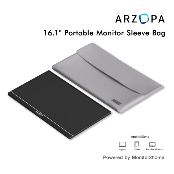 IPS 16,1 * ARZOPA Z1FC Portable ALU FHD 144Hz HDMI/USB-C +Etui* Gris