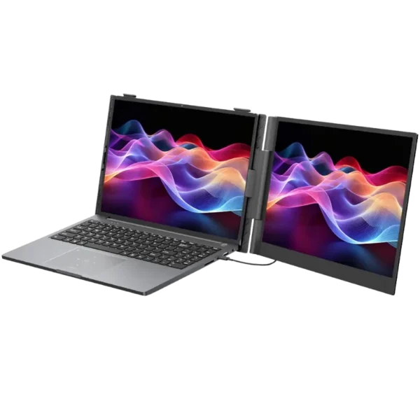 IPS 15,3 * BLACKVIEW SCM8 Portable FHD Alu 2xUSB-C 4,6mm * Gris