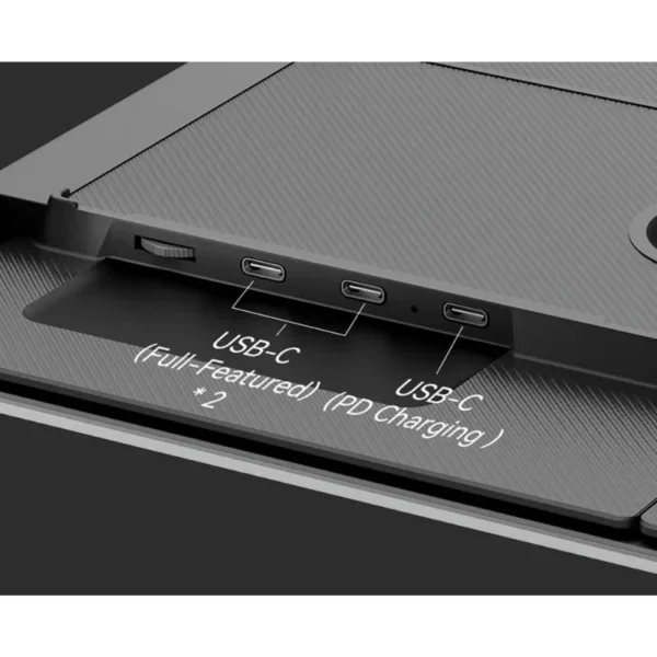 IPS 15,3 * BLACKVIEW SCM8 Portable FHD Alu 2xUSB-C 4,6mm * Gris