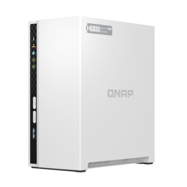 NAS QNAP TS-233 * Quad 2,0GHz 2Go 2xSATA3 1x1GbE