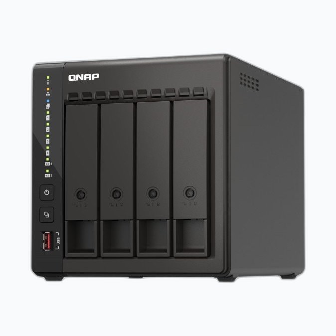 NAS QNAP TS-453E-8G J6412 8/4G 4XSATA 6 Gbit/s 3.5/2.5/SSD