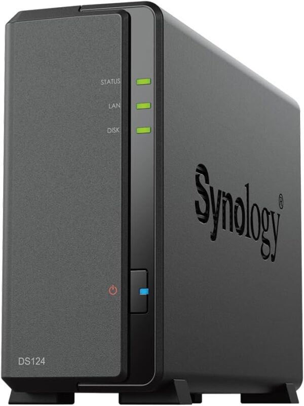 NAS SYNOLOGY DS124 * Quad 1,7GHz 1Go 1xSATA3 1xGbL 2xUSB3.0