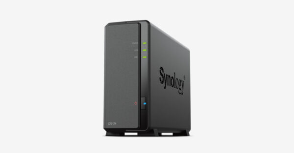 NAS SYNOLOGY DS124 * Quad 1,7GHz 1Go 1xSATA3 1xGbL 2xUSB3.0