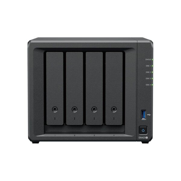 NAS SYNOLOGY DS423 * Desktop Quad 1,7GHz 2Go 4xSATA3 2GbL/2USB