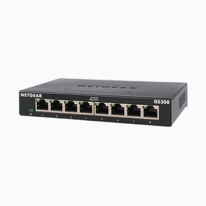 NETGEAR GS308-300PES * Switch 8 ports GbLAN Boîtier Métal