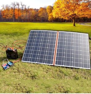 PANNEAU SOLAIRE PORTABLE 8 PLIS SPC 100W-18V