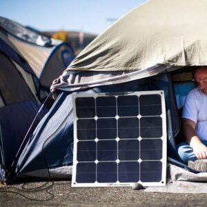 PANNEAU SOLAIRE PORTABLE 4 PLIS SPC 50W-18V @