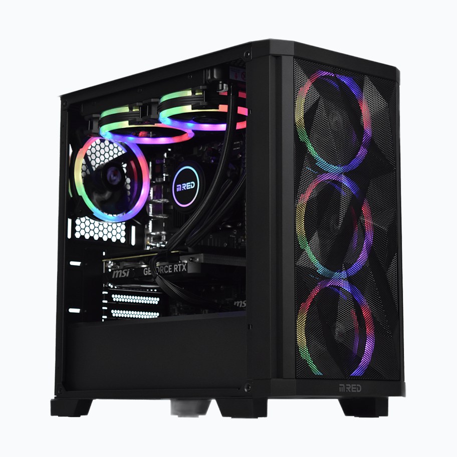PC STARTY Ryzen 5 5500 16/500Go NVMe RTX4060-16Go 550W W11