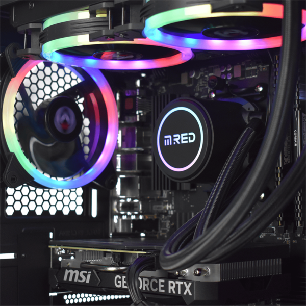 PC STARTY Ryzen 5 5500 16/500Go NVMe RTX4060-16Go 550W W11