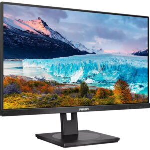 Philips Écran S-line LCD 27" VGA DVI-D DisplayPort HDMI USB DP x 1x 1.2 Rotation • Inclinaison • Hauteur • Pivot
