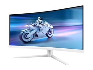 PHILIPS 34" 3440*1440 CURVED 180Hz 2*HDMI 1 DP HP BLANC