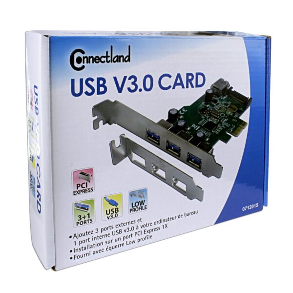 CONNECTLAND Boîtier EXT. USB2.0 pour HDD 2,5 IDE/SATA * 2603-SIL