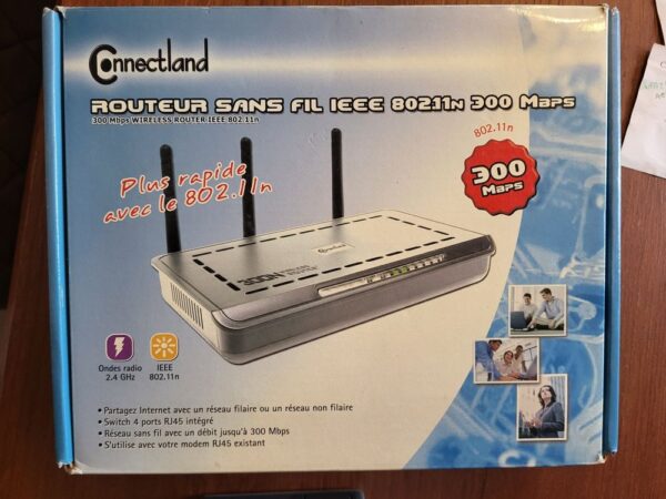 CONNECTLAND Boîtier EXT. USB3.0 pour HDD 3,5 SATA UA003-BK * 1908112
