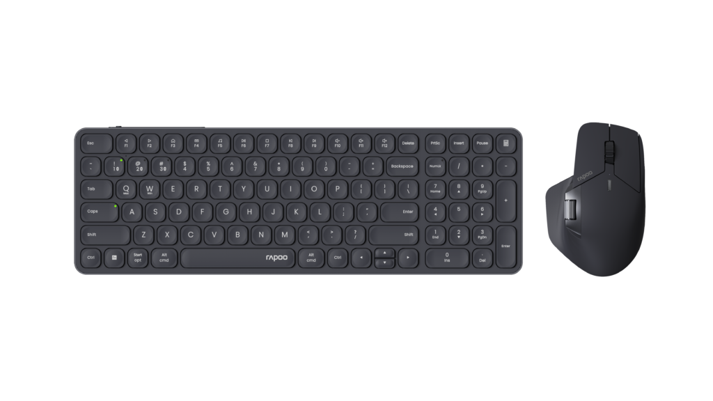 RAPOO CLAVIER 9310M Ultra-slim Multi-mode Desktop Combo Set Numpad- N