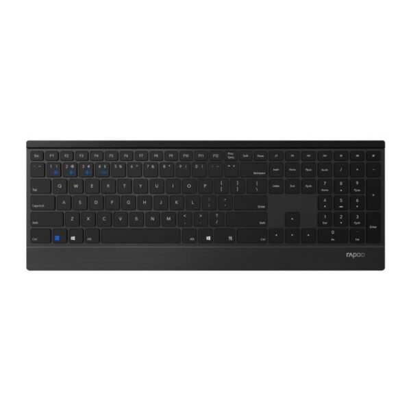 RAPOO CLAVIER 9810M Multimode Wireless Blade Combo Full size - D GREY