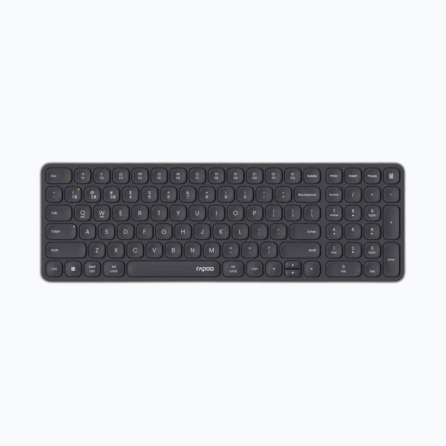 RAPOO CLAVIER E9310M Multi-Mode Wireless Keyboard - Dark Grey