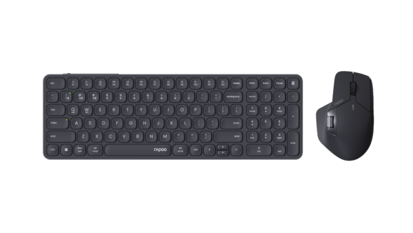 RAPOO 9700M Kit ultra-slim ss fil multimode, clavier ss fil+souris W