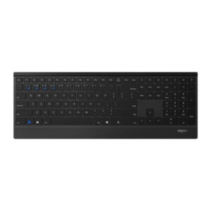 RAPOO CLAVIER E9500M Multi-mode Wireless Ultra-slim Keyboard - BLACK