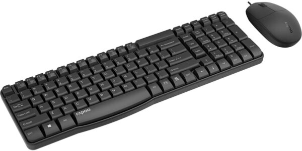 RAPOO CLAVIER E9500M Multi-mode Wireless Ultra-slim Keyboard - BLACK