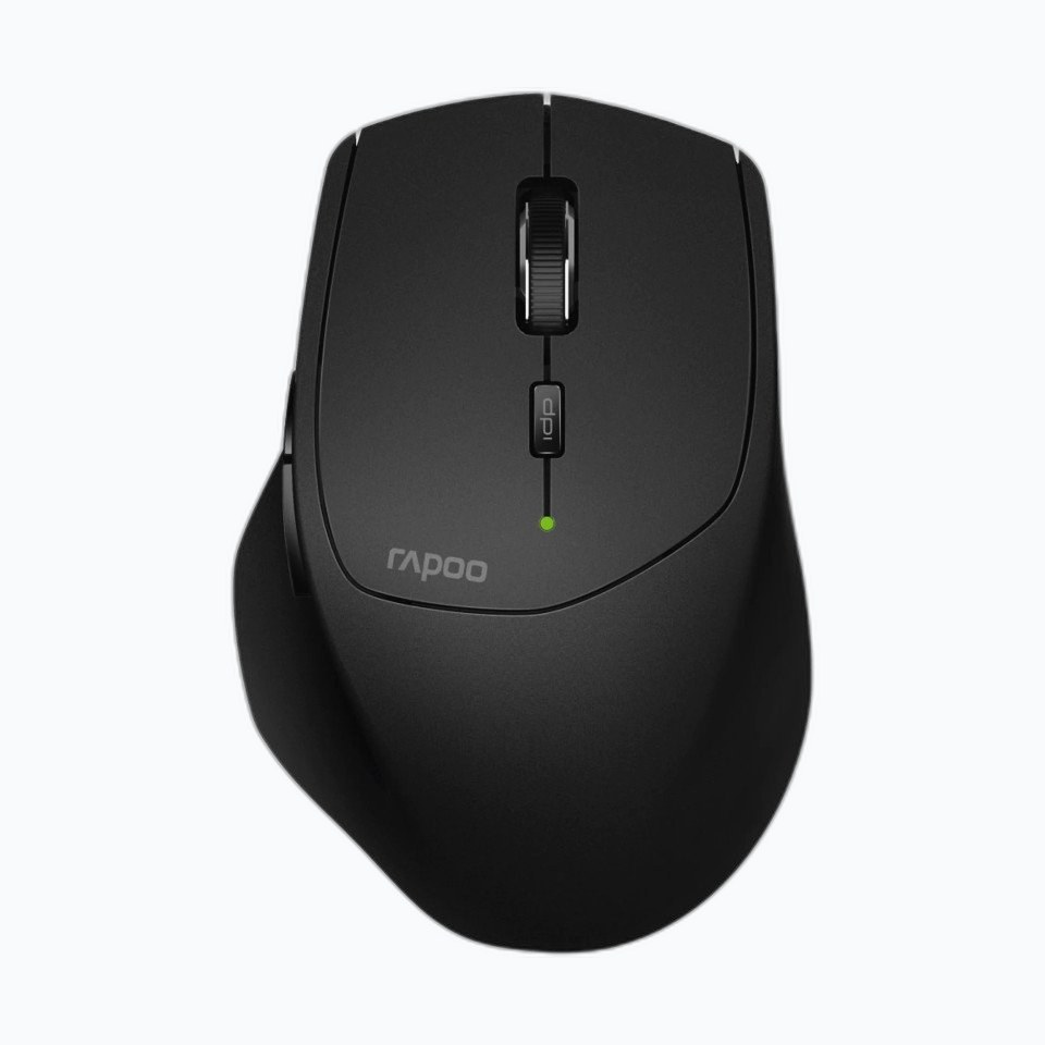 RAPOO MT550-Souris sans Fil Multi Mode Bluetooth et 2.4Ghz-1600 DPI-N