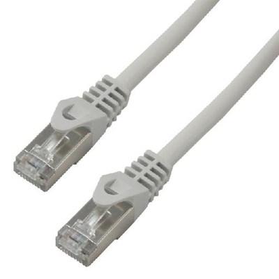 Cordon RJ45 Cat. 6E FTP Gris 2 m