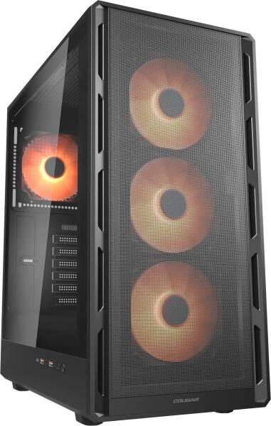 Boitier moyen tour ATX COUGAR AIRFACE PURE PRO RGB avec panneaux vitr