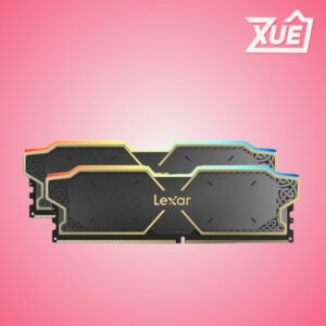 KIT BARRETTES MEMOIRE 32GO (2X16GO) DIMM DR5 LEXAR THOR RGB 6000MHZ (
