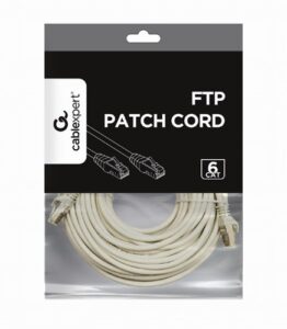 Cordon RJ45 Cat. 6E FTP Gris 50 m