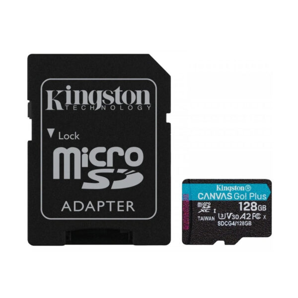 MicroSD 128Go Kingston UHS-I Canvas CL10 (TCP 3.40 € incl.)
