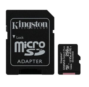 MicroSD 256Go Kingston UHS-I Canvas Select+ c10 U3 * TCP 4.00€ incl.