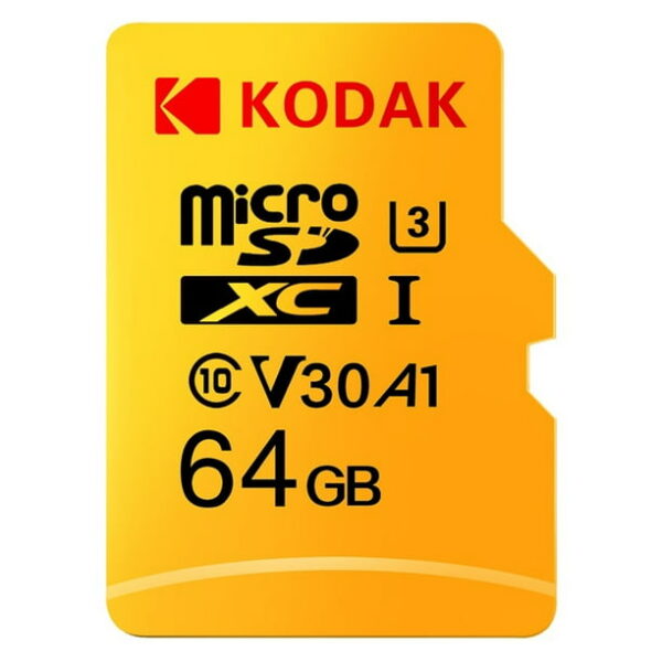 MicroSD 64Go KODAK XC UHS-I U3 V30 c10 * TCP 2.80€ incl.