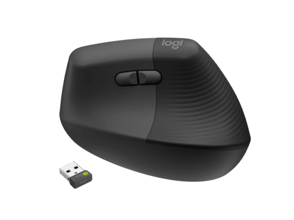 SOURIS LOGITECH LIFT Vertical Ergo s/fil+BTO Droitier Gris 910-006473