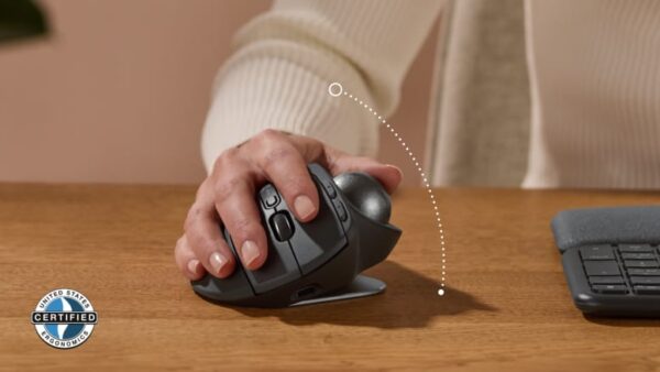 SOURIS LOGITECH LIFT Vertical Ergo s/fil+BTO Droitier Rose 910-006478