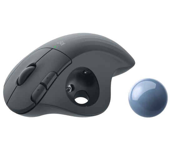 SOURIS LOGITECH M575s Ergo s/fil USB/BTO Graphite * 910-007029