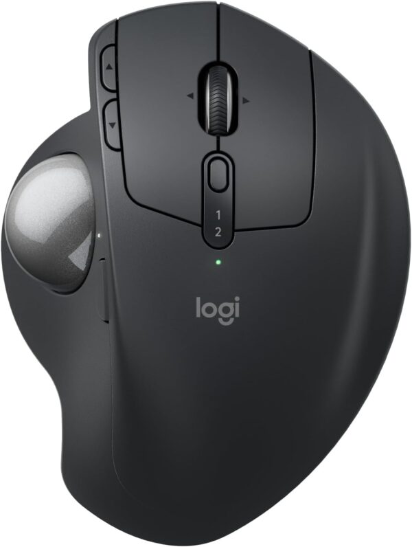 SOURIS LOGITECH M575s Ergo Trackball s/fil USB/BTO Blanc * 910-007030
