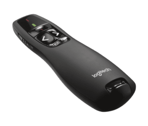 LOGITECH R400 Pointeur Laser s/fil (Rouge 15m) +étui * 910-001356