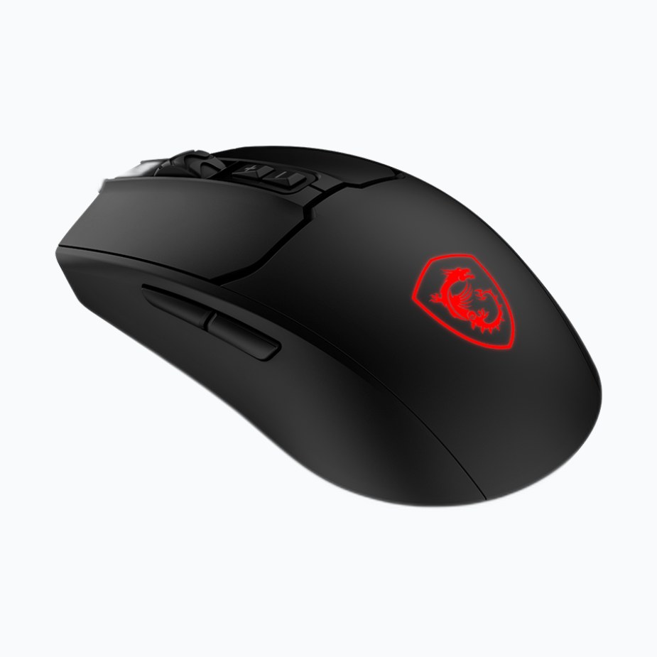 SOURIS MSI Forge GM100 GAMING 6400dpi ambidextre filaire USB * Noir