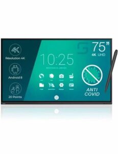 ST-75-UHD-AND-HP-007-S-LTM* Superglass 75" Wifi+licence inclus