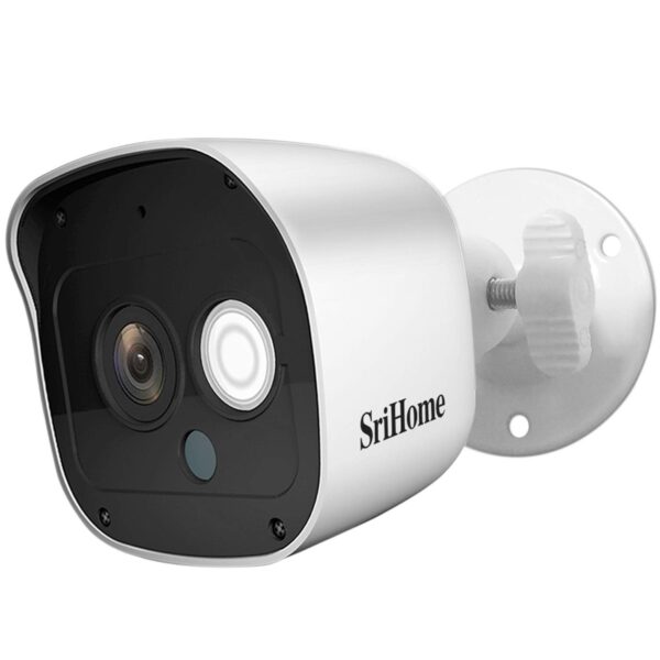 SriHome SH029-3MP * Caméra IP 3MP QHD INT. Bi-Dir. IR WiFi * Blanc