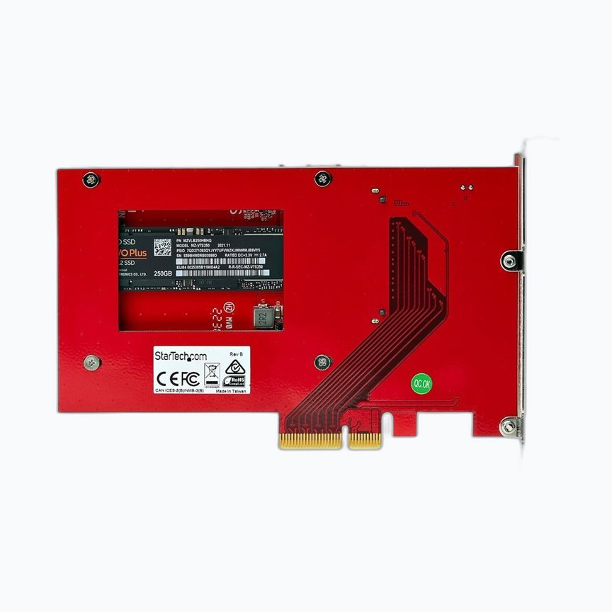 StarTech.com ADAPTATEUR M.2 (2xNGFF 1xNVMe) vers PCIe * PEXM2SAT32N1