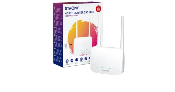 STRONG 4GROUTER350M - Mini Routeur WLAN 4G LTE/wifi 1300 Mb/s