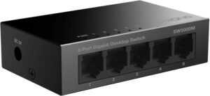 STRONG SW5000M * SWITCH 5 ports GbLAN Desktop Boîtier Métal
