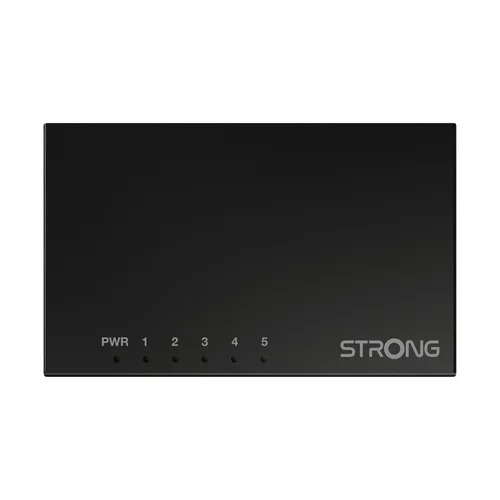 STRONG SW5000M * SWITCH 5 ports GbLAN Desktop Boîtier Métal