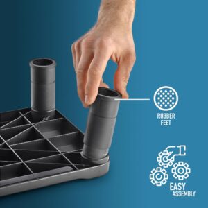 Support/Réhausseur à poser NGS Screen Stand pour écran 20kg max Noir