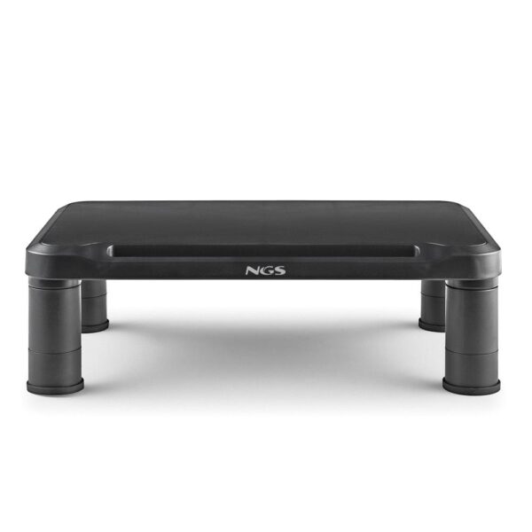 Support/Réhausseur à poser NGS Screen Stand pour écran 20kg max Noir