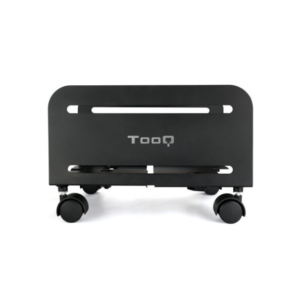 TooQ UMCS0004-Support à roulettes pour Boitier / Unité Centrale Noir